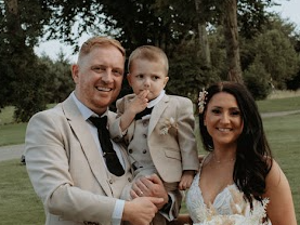 lean and ben mccable wedding ceremony aberdeen with the celebrant angel aberdeen 