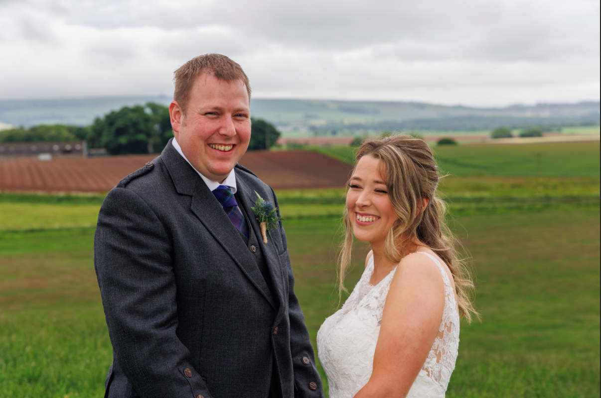 rachel and bruce's wedding with the celebrant angel mary gibson aberdeen humanist wedding celebrant aberdeen