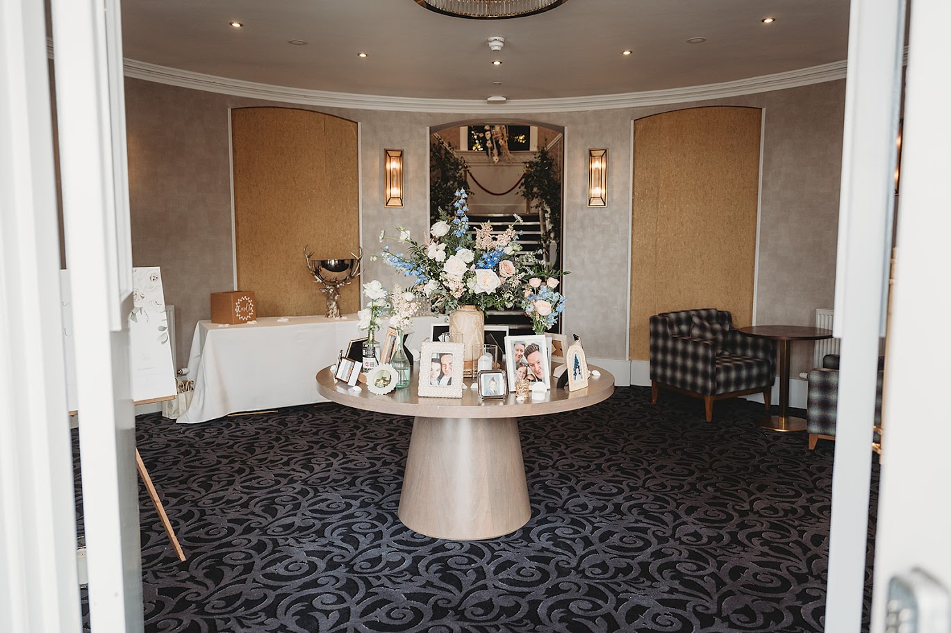 the seafield arms hotel cullen moray wedding venue with mary gibson the celebrant angel aberdeen